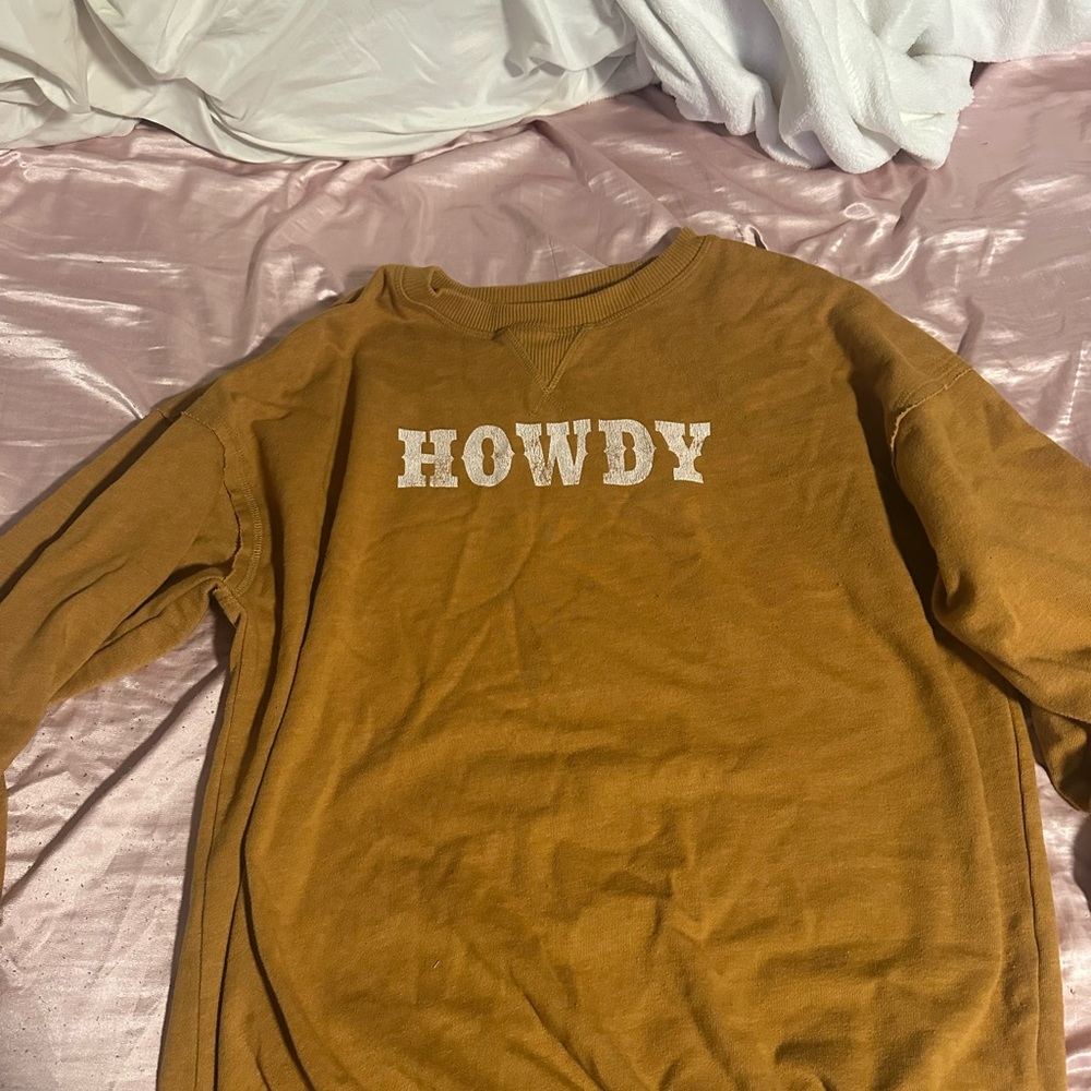 Aeropostale Tan Sweatshirt